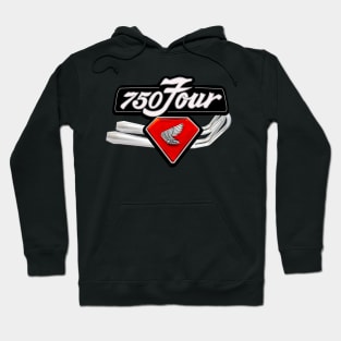 The Amazing 750 Four Motorcycle Hoodie